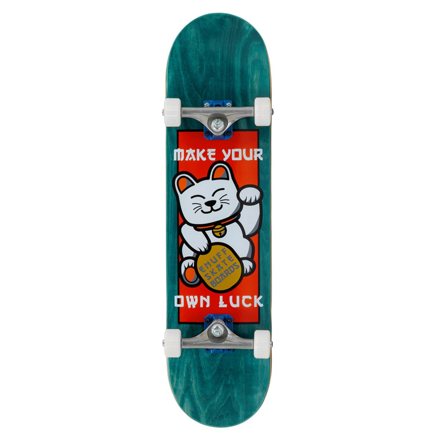 Enuff Lucky Cat Green Complete - 8"