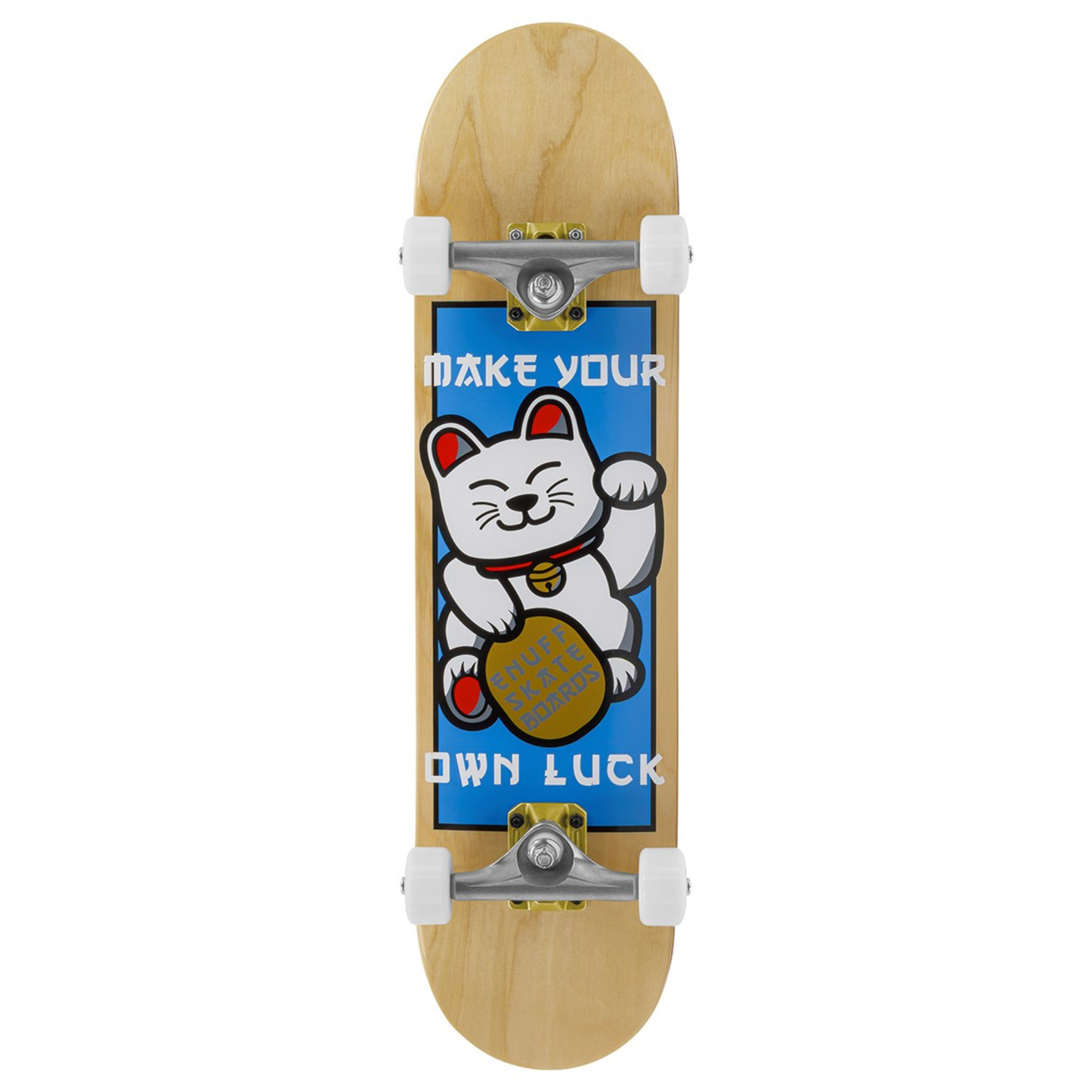 Enuff Lucky Cat Mini Natural Complete - 7.25"