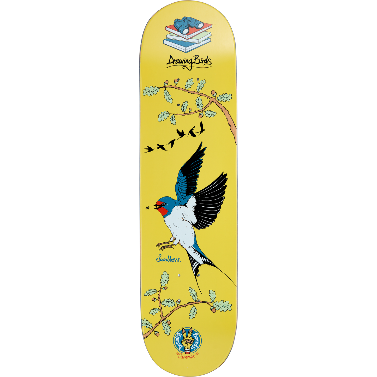 Drawing Boards Birds Series - Swallow Deck 8.5"
