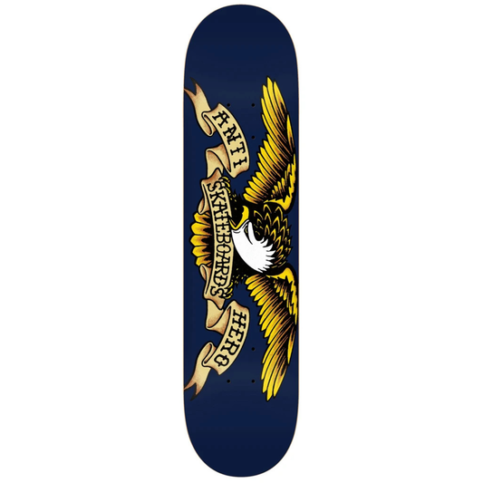 Anti Hero Team Classic Eagle Navy Deck - 8.5”