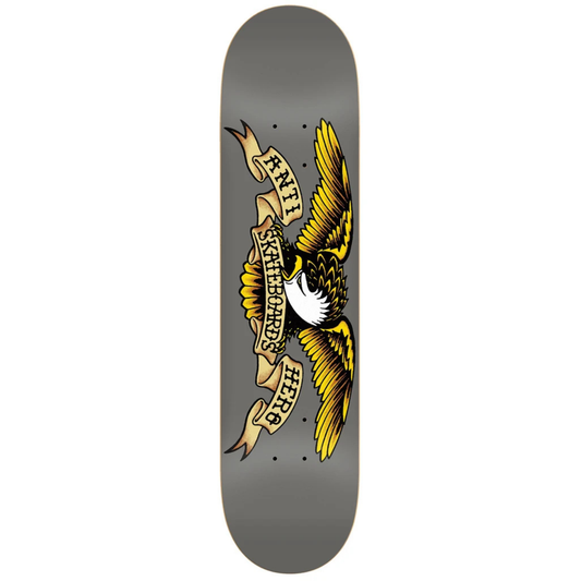 Anti Hero Team Classic Eagle Grey Deck - 8.25”