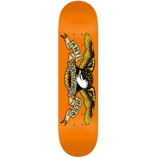 Anti Hero Team Classic Eagle Orange Deck - 9”