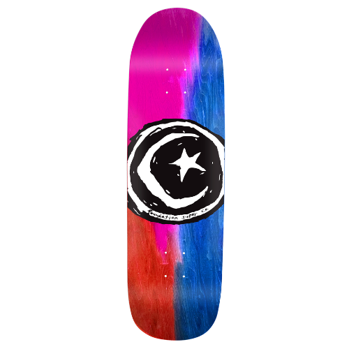 Foundation Star & Moon Dyed Shaped - 8.0”