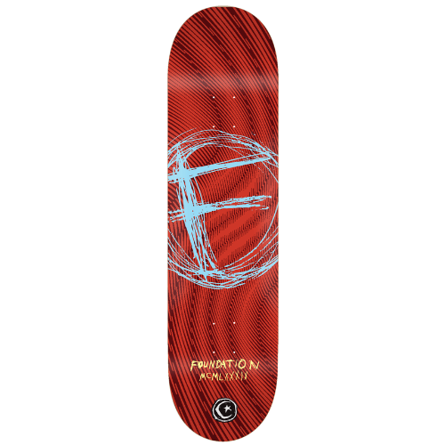 Foundation Swank F Red Deck - 8.0"