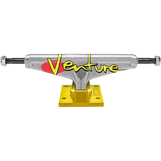 Venture Truck 92 Full Bleed Team Polished - Silver/Yellow