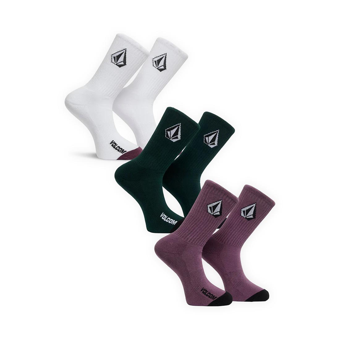 Volcom Mixed 3 Pack Socks