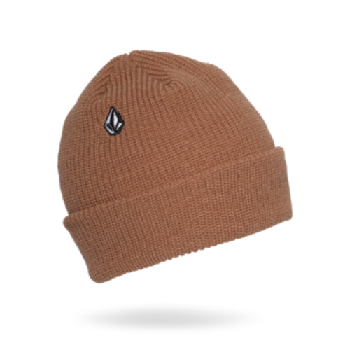 Volcom Full Stone Beanie - Dark Brown