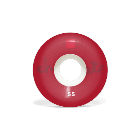 Chocolate Lost Chunk Conical Red Wheels 99DU - 55mm