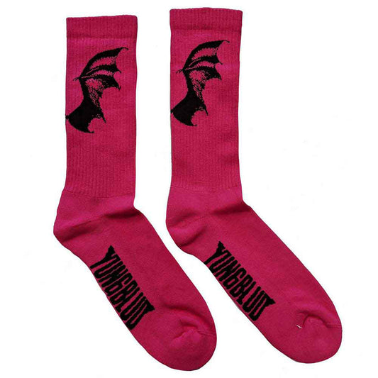 Yungblud Life On Mars Tour Sock - Pink