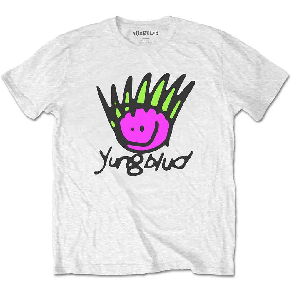 Yungblud Face T-Shirt - White