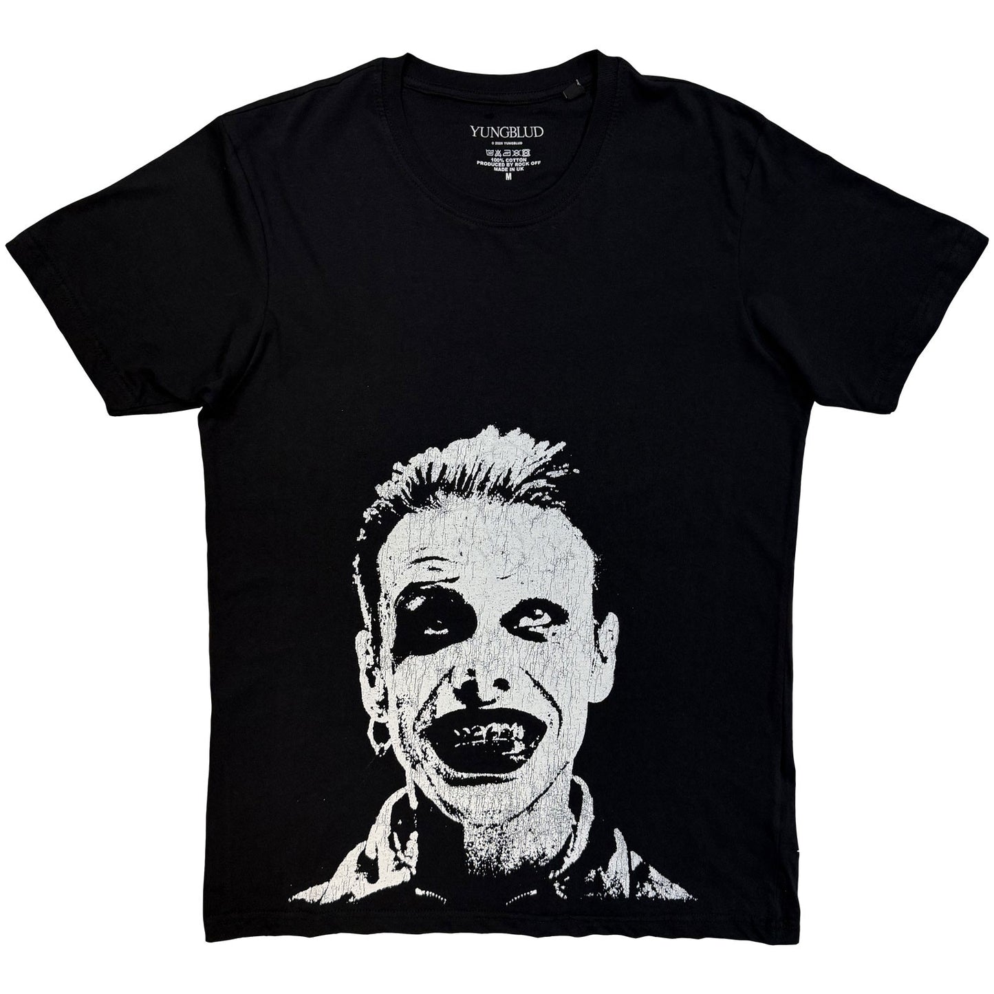 Yungblud Mono Grin T-Shirt - Black