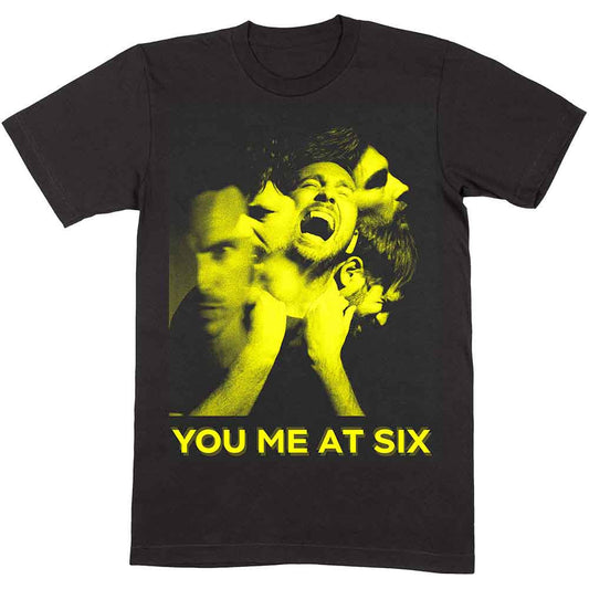 You Me At Six Suckapunch Photo T-Shirt - Black