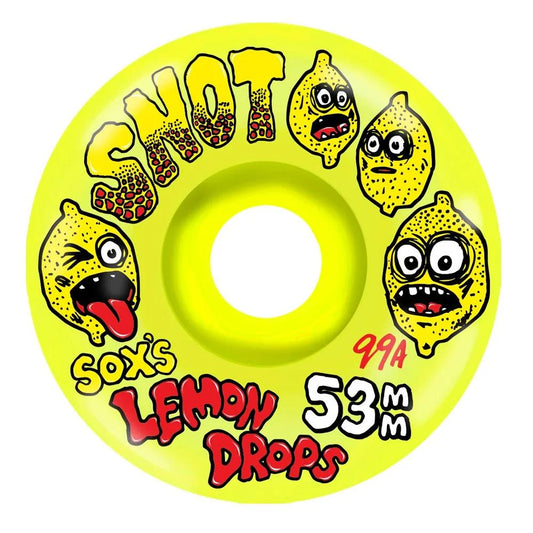 Snot Sox's Lemon Drops 99a wheels - 53mm