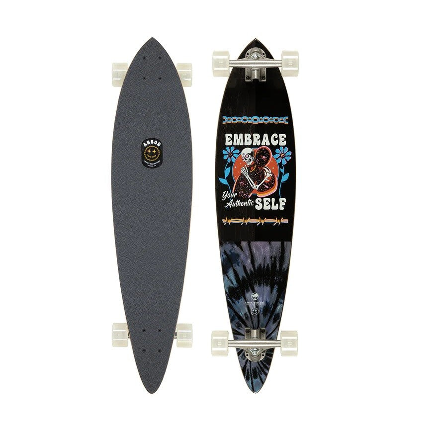 Arbor Boss Dog Artist Fish 37 inch complete longboard