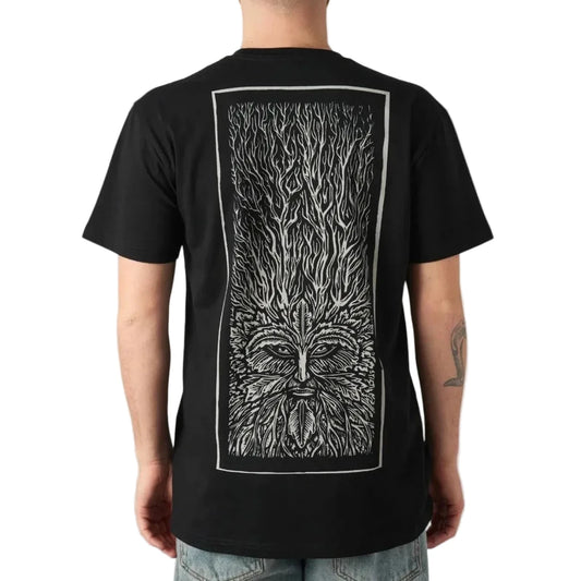 Heathen Man Mono T-Shirt - Black