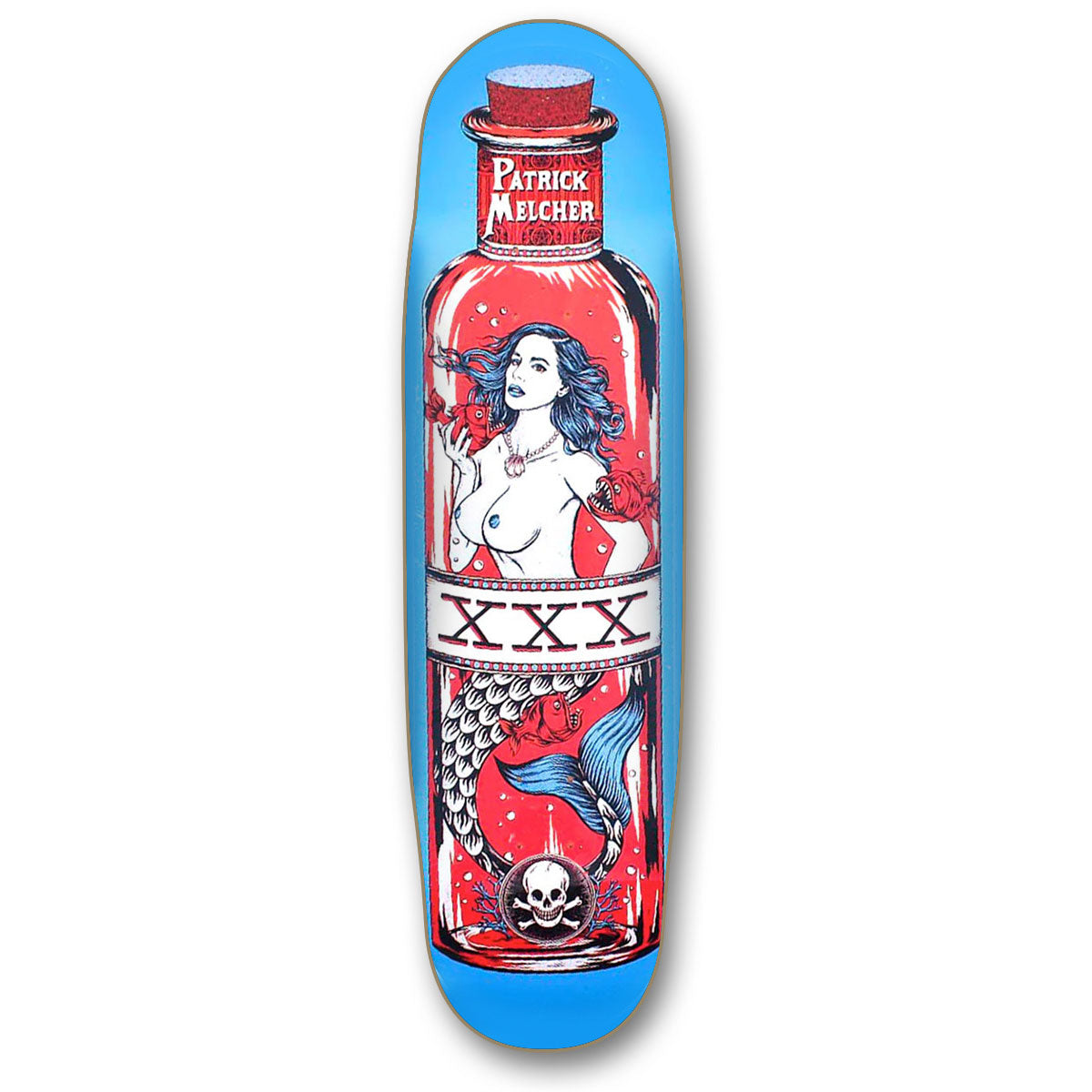 Death Melcher Mermaid Deck Hybrid Shape - 8.9"