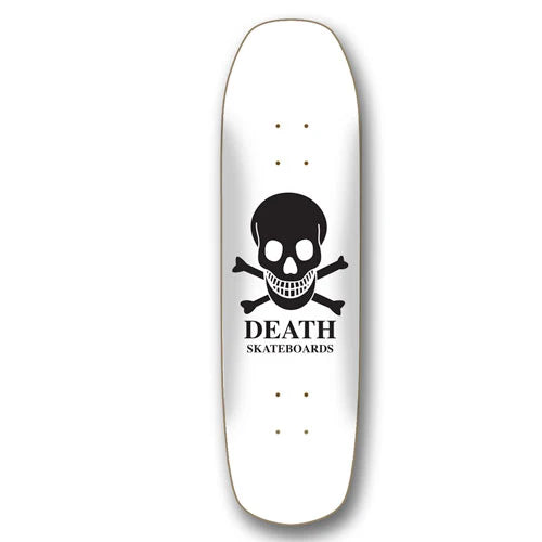 Death OG Skull White Square Nose Pool Deck -  9"