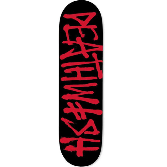 Deathwish Deathspray Black Red Deck - 8"