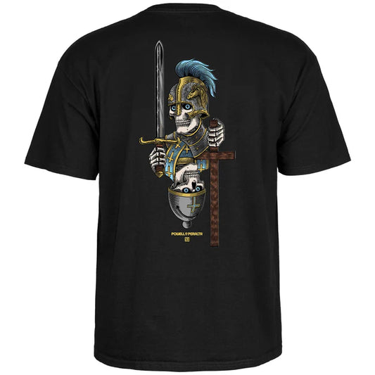 Powell Peralta Dan Corrigan Chess Skulls Tee - Black