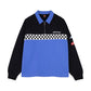 Santa Cruz Podium 1/4 Zip Crew Sweatshirt  - Black Sapphire