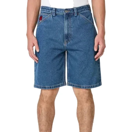 Spitfire Bighead Fill Denim Medium Stone Wash Shorts