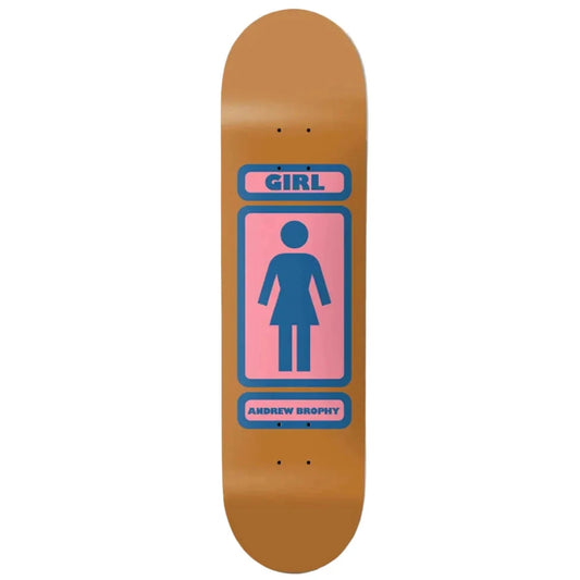 Girl Skateboard 93 Til Andrew Brophy Deck - 8.25"