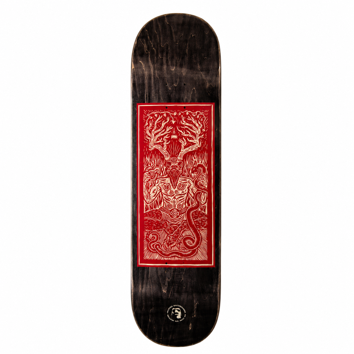 Heathen Ceronnous 8.25 inch skateboard deck