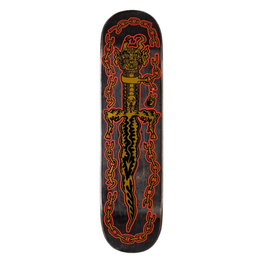 Heathen Sacrificial Dagger On Squarehead Deck - 8"