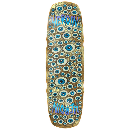 Heroin Seeing Double Mutated Gold Deck - 9.5"