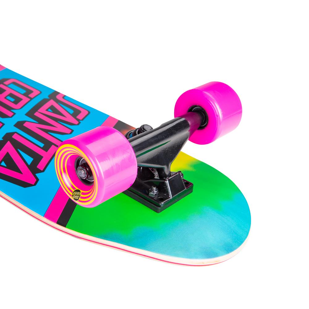 Santa Cruz Rainbow Tie Dye Cruzer - 8.79”