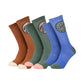 Santa Cruz Woman’s Pop Dot Socks 3 Pack - Brown Green Blue