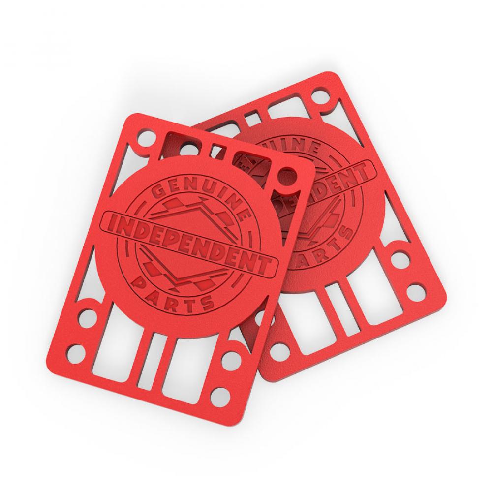 Indy Riser Pads Red 1/8”