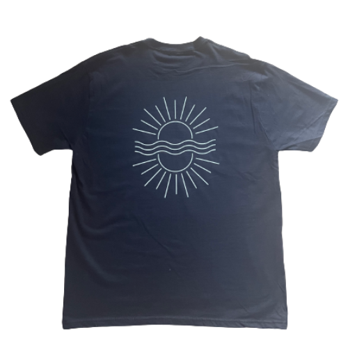 Scenic Sunrise T Shirt - Black