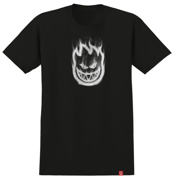 Spitfire Bighead Smoke Tee - Black