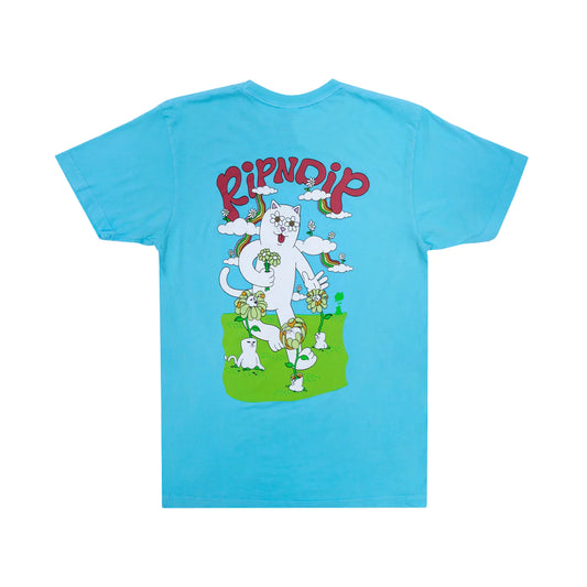 RIPNDIP Flower Power Baby Blue T-Shirt