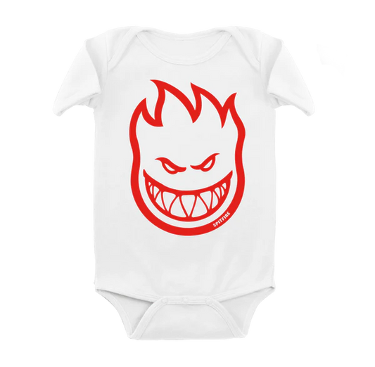 Spitfire Bighead Onesie INFANT - White Red