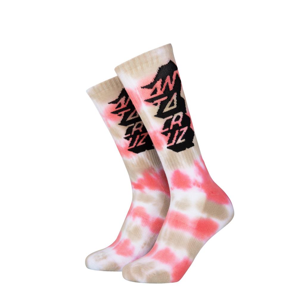 Santa Cruz Stacked Strip Socks (2 Pack)