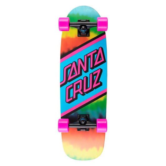 Santa Cruz Rainbow Tie Dye Cruzer - 8.79”
