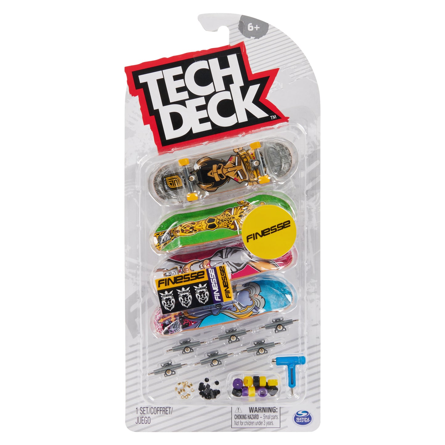 Tech Deck Ultra Deluxe 4 Pack - Finesse