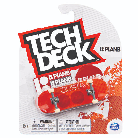 Tech Deck - Plan B Gustavo Red