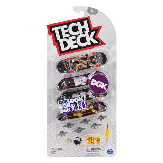 Tech Deck Ultra Deluxe 4 Pack - DGK