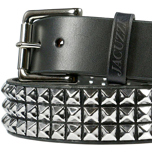 Jacuzzi Unlimited PU Leather Studded Belt - Black