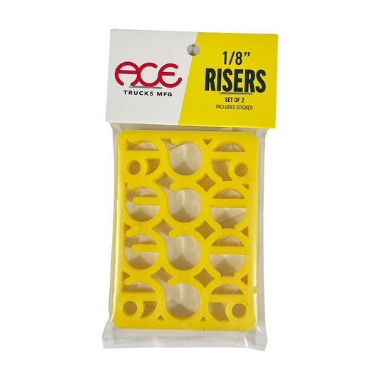 Ace Trucks Shims 1/8" Risers - Yellow