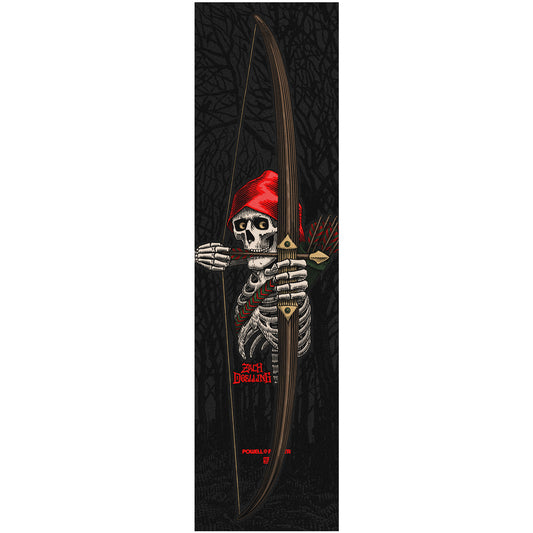 Powell Peralta Zach Doelling Archer Griptape Black - 9"