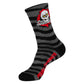 Powell Peralta Ripper Cotton Stripes Socks - Charcoal Black