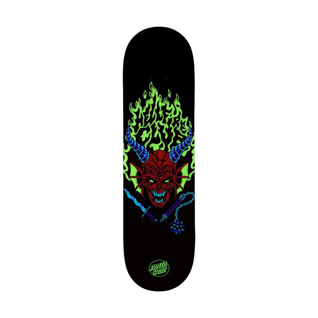 Santa Cruz Stranger Things Hellfire Club Deck - 8.25"