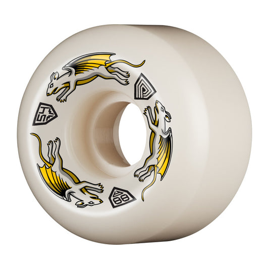 Powell PeraltaDragon Formula Nano Rat 88A V6 Off White Wheels - 56mm