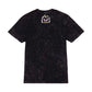 Santa Cruz Womens Night Visions T-Shirt - Black Acid Wash