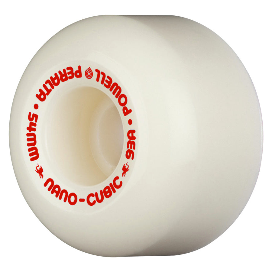 Powell Peralta Dragon Formula AA Nano Cubic Red White 93A Wheels - 54mm