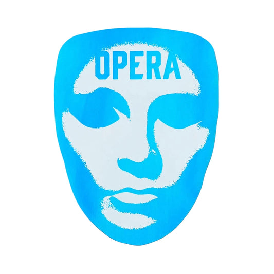 Opera Mask Foil Sticker